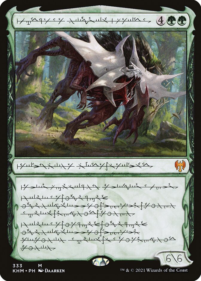 Vorinclex, Monstrous Raider (Phyrexian) [Kaldheim] | Card Merchant Takapuna