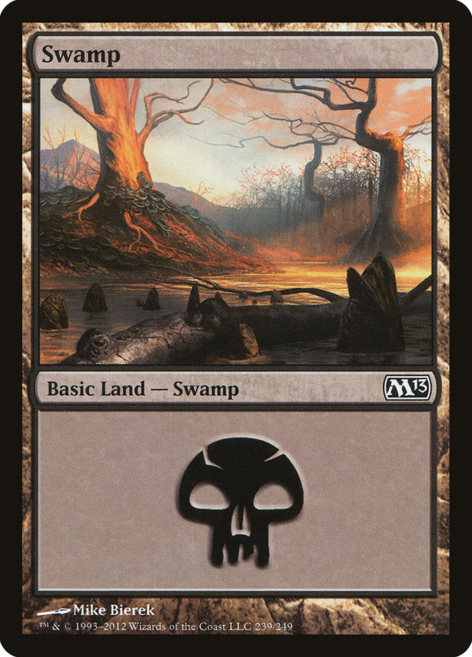 Swamp (239) [Magic 2013] | Card Merchant Takapuna