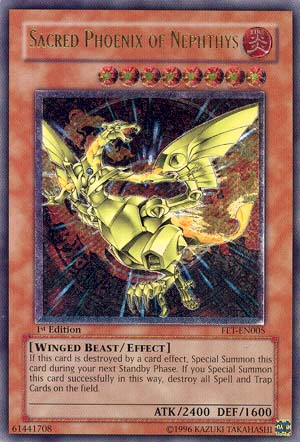 Sacred Phoenix of Nephthys [FET-EN005] Ultimate Rare | Card Merchant Takapuna