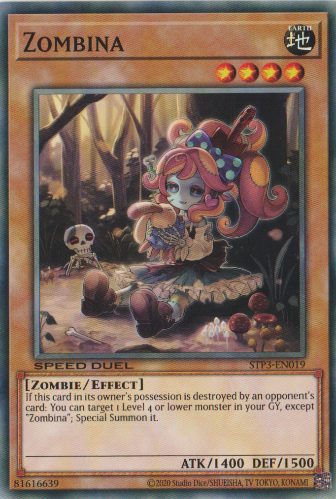 Zombina [STP3-EN019] Common | Card Merchant Takapuna