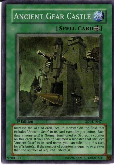 Ancient Gear Castle [SOI-EN047] Super Rare | Card Merchant Takapuna