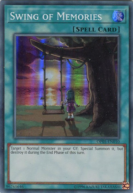 Swing of Memories [OP05-EN010] Super Rare | Card Merchant Takapuna