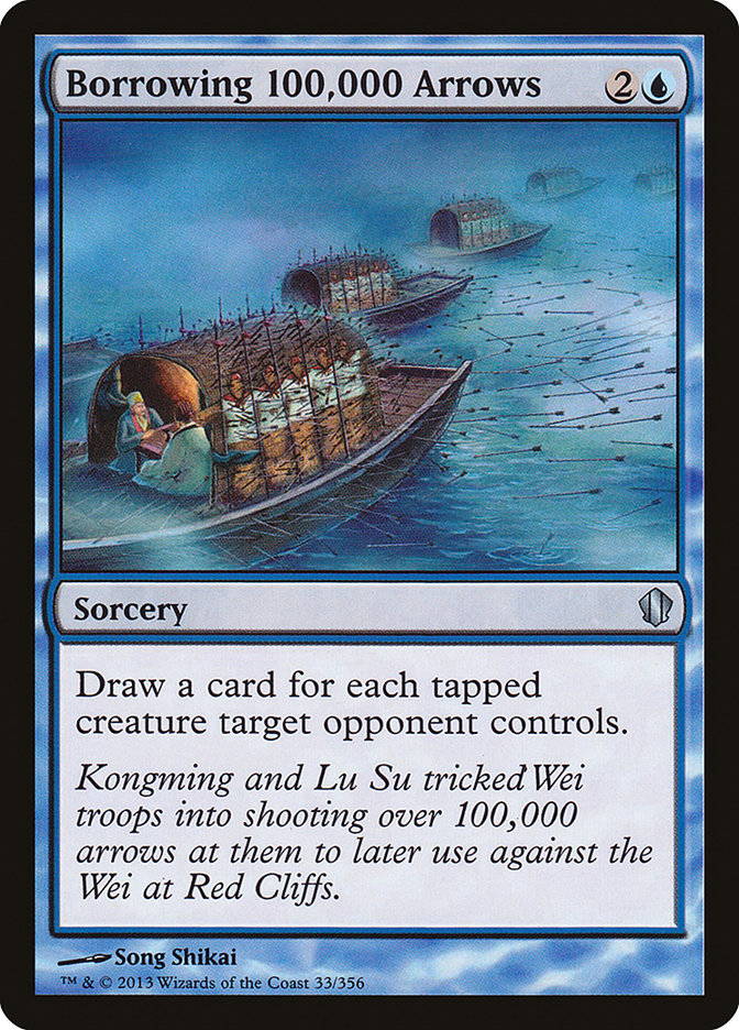 Borrowing 100,000 Arrows [Commander 2013] | Card Merchant Takapuna