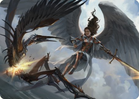 Destroy Evil Art Card [Dominaria United Art Series] | Card Merchant Takapuna