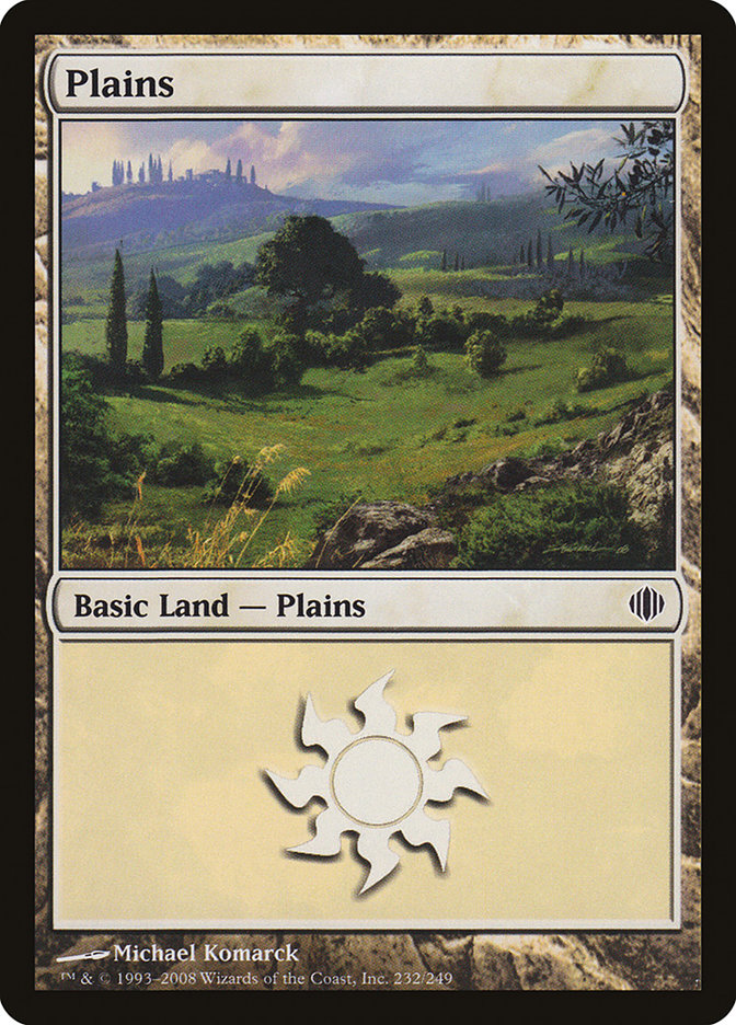 Plains (232) [Shards of Alara] | Card Merchant Takapuna