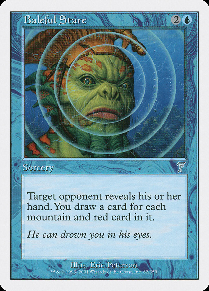 Baleful Stare [Seventh Edition] | Card Merchant Takapuna