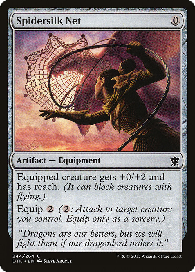 Spidersilk Net [Dragons of Tarkir] | Card Merchant Takapuna