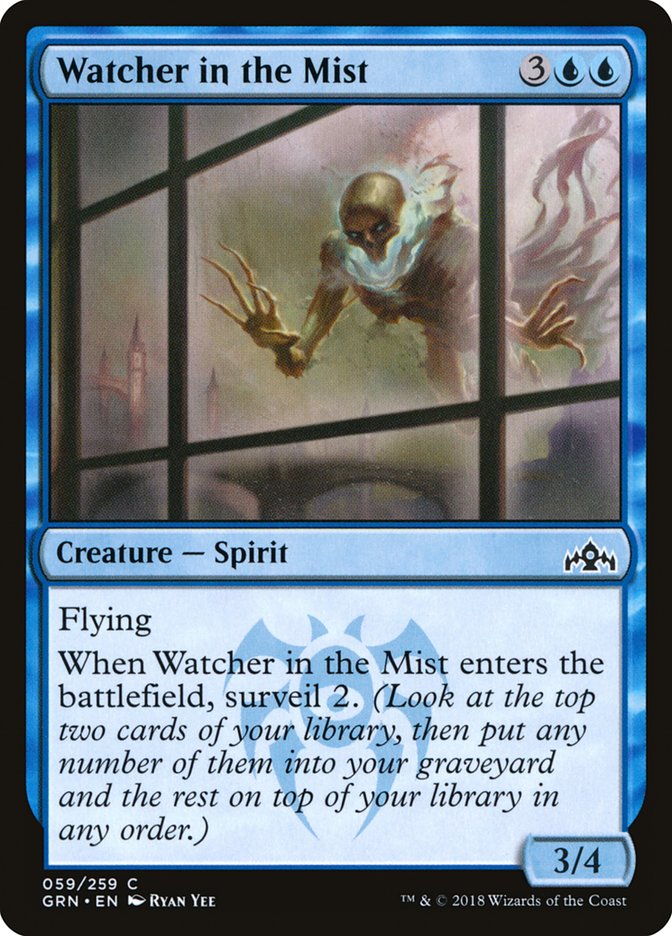 Watcher in the Mist [Guilds of Ravnica] | Card Merchant Takapuna