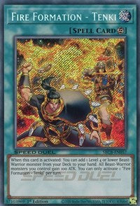 Fire Formation - Tenki (Secret) [SBCB-EN057] Secret Rare | Card Merchant Takapuna