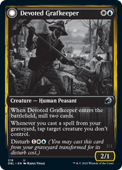 Devoted Grafkeeper // Departed Soulkeeper [Innistrad: Double Feature] | Card Merchant Takapuna