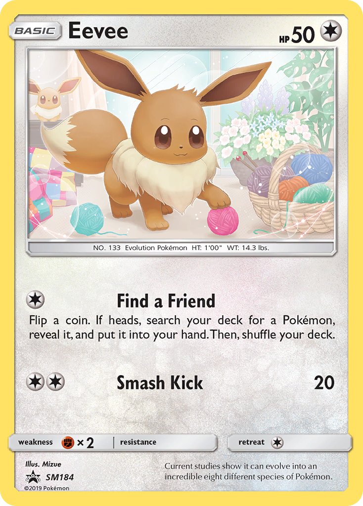 Eevee (SM184) [Sun & Moon: Black Star Promos] | Card Merchant Takapuna