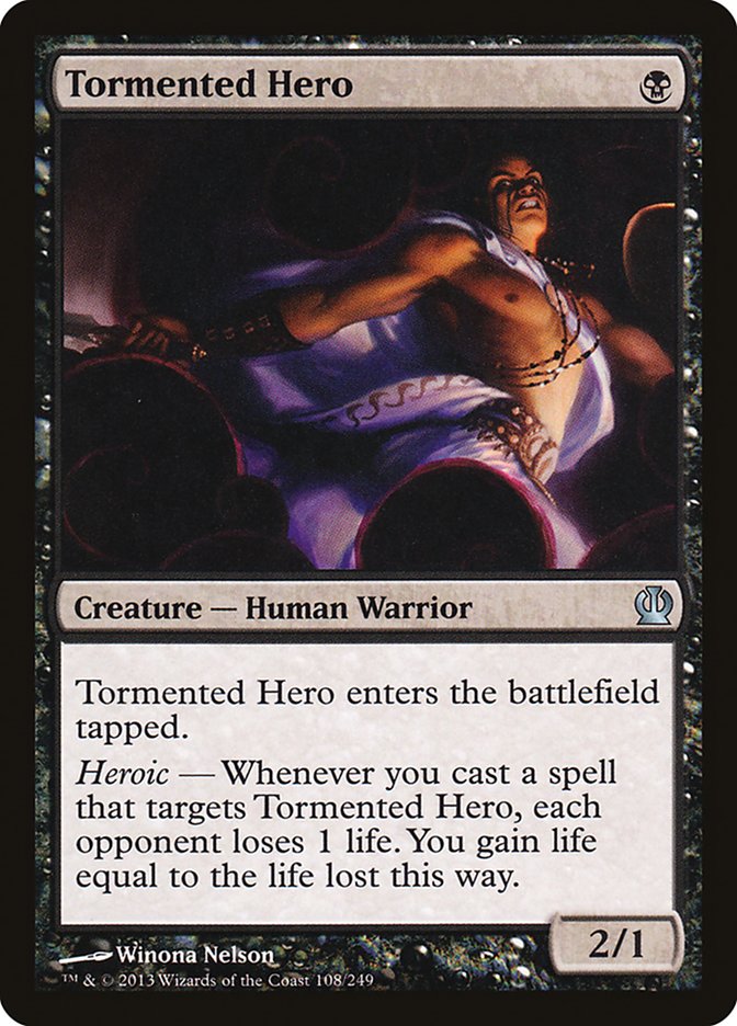 Tormented Hero [Theros] | Card Merchant Takapuna