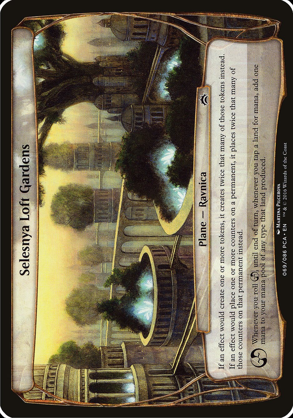 Selesnya Loft Gardens (Planes) [Planechase Anthology Planes] | Card Merchant Takapuna