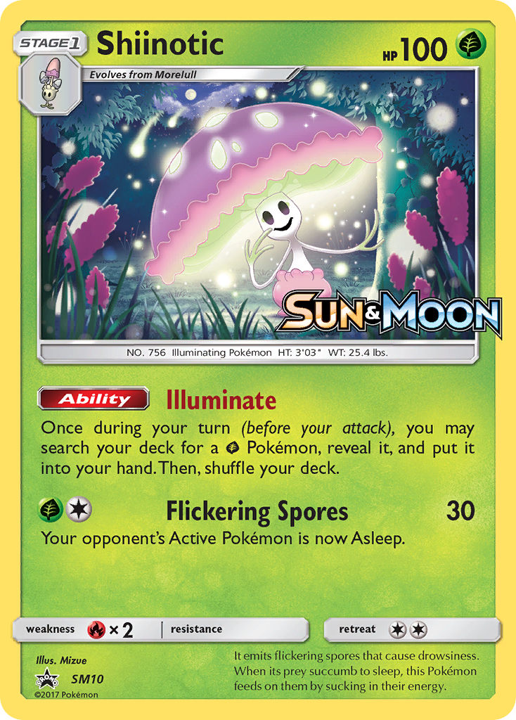 Shiinotic (SM10) [Sun & Moon: Black Star Promos] | Card Merchant Takapuna