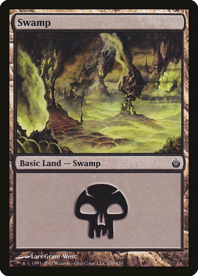 Swamp (150) [Mirrodin Besieged] | Card Merchant Takapuna