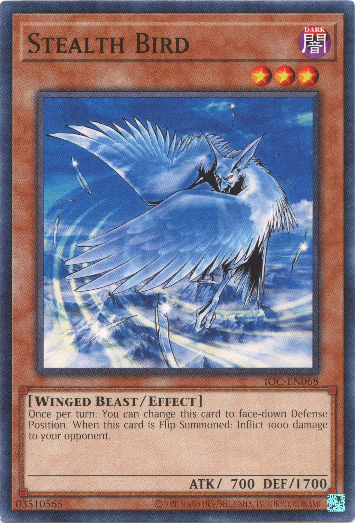 Stealth Bird (25th Anniversary) [IOC-EN068] Common | Card Merchant Takapuna