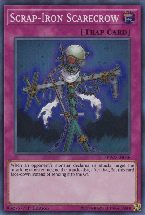 Scrap-Iron Scarecrow [SPWA-EN058] Super Rare | Card Merchant Takapuna