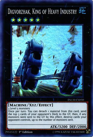 Digvorzhak, King of Heavy Industry [INCH-EN050] Super Rare | Card Merchant Takapuna