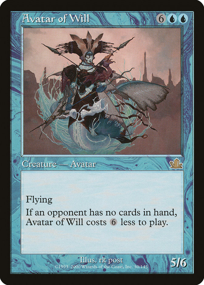 Avatar of Will [Prophecy] | Card Merchant Takapuna