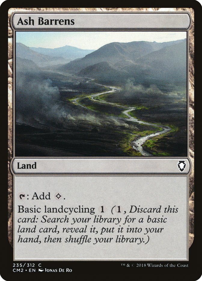 Ash Barrens [Commander Anthology Volume II] | Card Merchant Takapuna