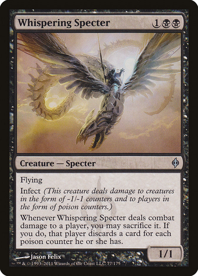 Whispering Specter [New Phyrexia] | Card Merchant Takapuna