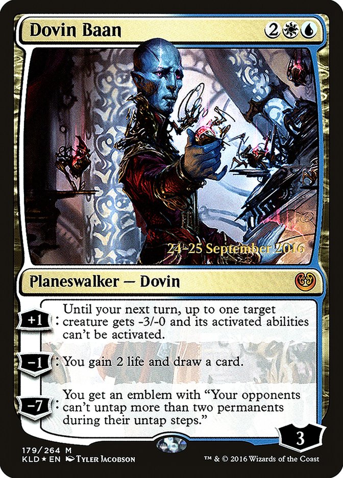 Dovin Baan [Kaladesh Prerelease Promos] | Card Merchant Takapuna