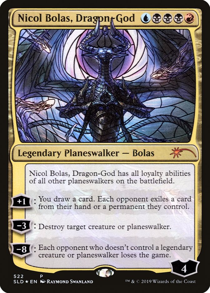 Nicol Bolas, Dragon-God (Stained Glass) [Secret Lair Drop Promos] | Card Merchant Takapuna