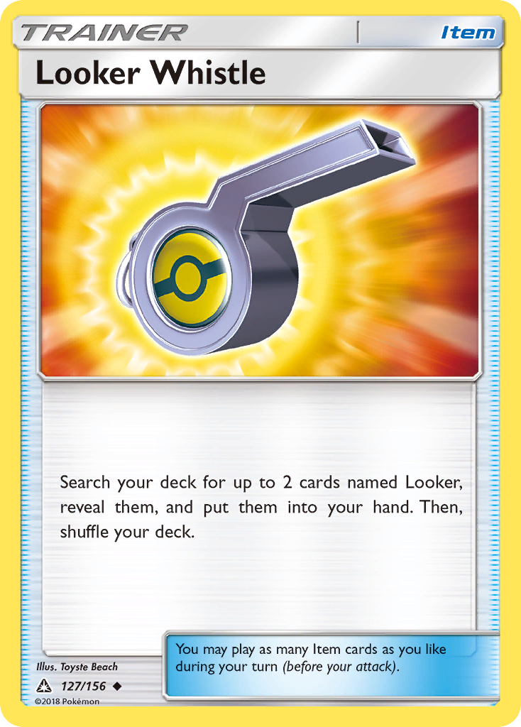 Looker Whistle (127/156) [Sun & Moon: Ultra Prism] | Card Merchant Takapuna