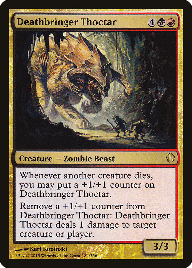 Deathbringer Thoctar [Commander 2013] | Card Merchant Takapuna