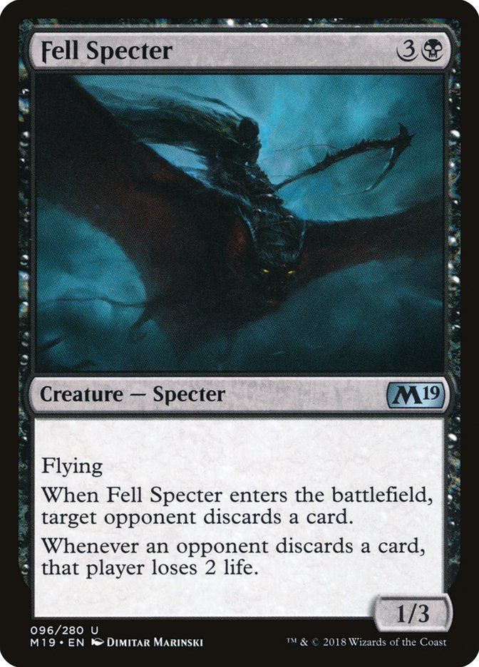 Fell Specter [Core Set 2019] | Card Merchant Takapuna