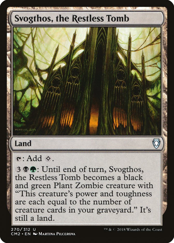 Svogthos, the Restless Tomb [Commander Anthology Volume II] | Card Merchant Takapuna