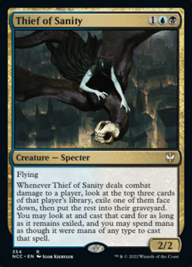 Thief of Sanity [Streets of New Capenna Commander] | Card Merchant Takapuna