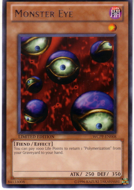 Monster Eye [WCPP-EN008] Rare | Card Merchant Takapuna