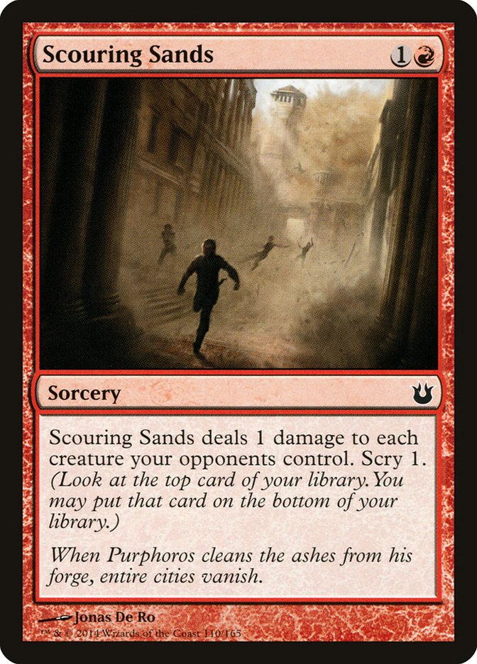 Scouring Sands [Born of the Gods] | Card Merchant Takapuna