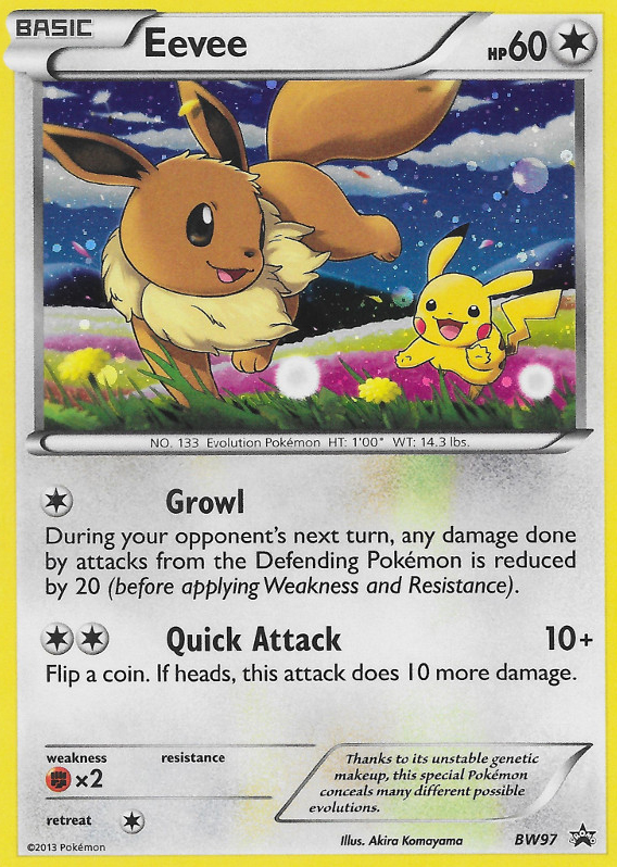 Eevee (BW97) [Black & White: Black Star Promos] | Card Merchant Takapuna