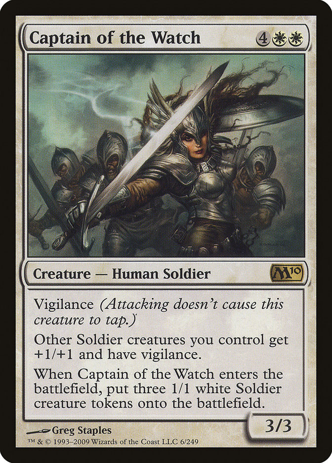 Captain of the Watch [Magic 2010] | Card Merchant Takapuna