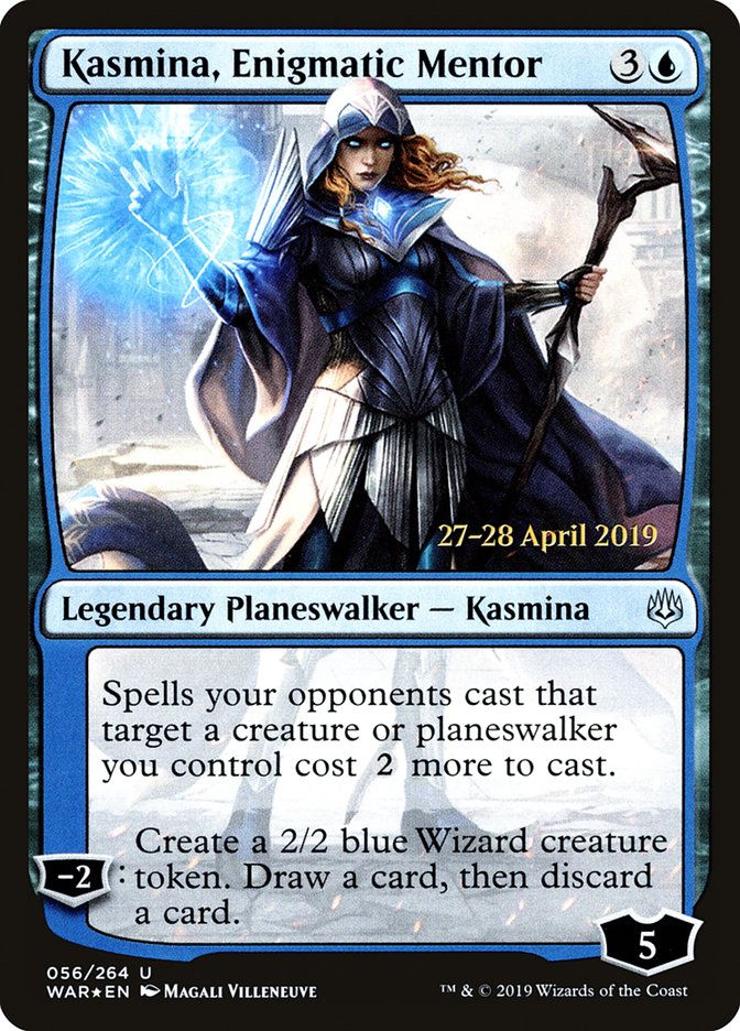 Kasmina, Enigmatic Mentor [War of the Spark Prerelease Promos] | Card Merchant Takapuna