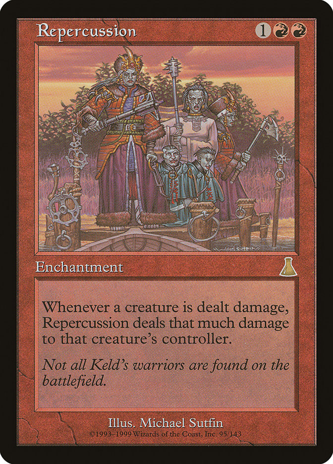 Repercussion [Urza's Destiny] | Card Merchant Takapuna