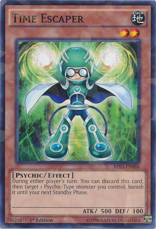 Time Escaper [BP03-EN088] Shatterfoil Rare | Card Merchant Takapuna