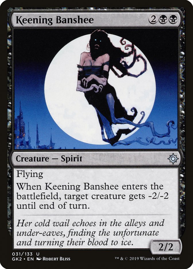 Keening Banshee [Ravnica Allegiance Guild Kit] | Card Merchant Takapuna