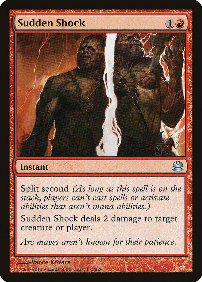 Sudden Shock [Modern Masters] | Card Merchant Takapuna