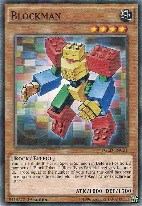 Blockman [YGLD-ENC21] Common | Card Merchant Takapuna