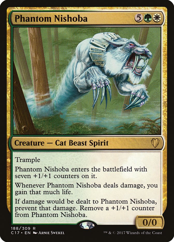 Phantom Nishoba [Commander 2017] | Card Merchant Takapuna