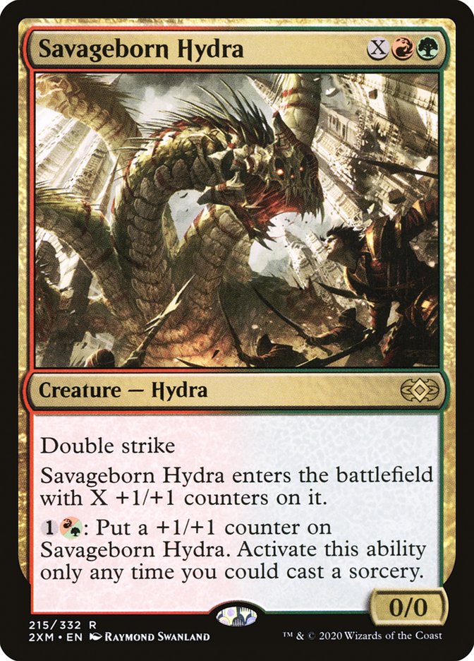 Savageborn Hydra [Double Masters] | Card Merchant Takapuna