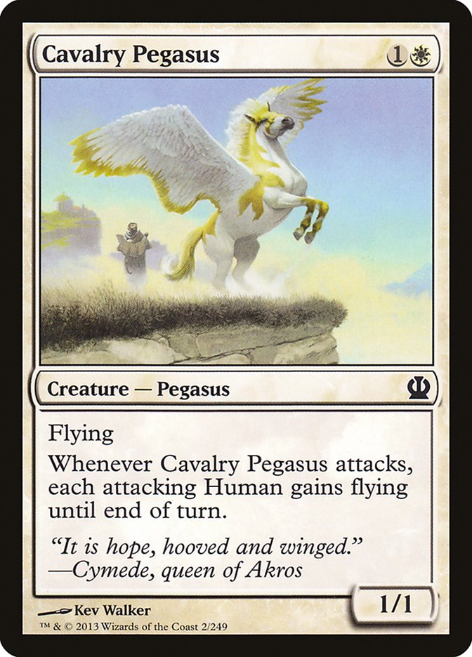 Cavalry Pegasus [Theros] | Card Merchant Takapuna