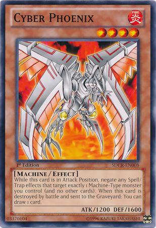 Cyber Phoenix [SDCR-EN008] Common | Card Merchant Takapuna