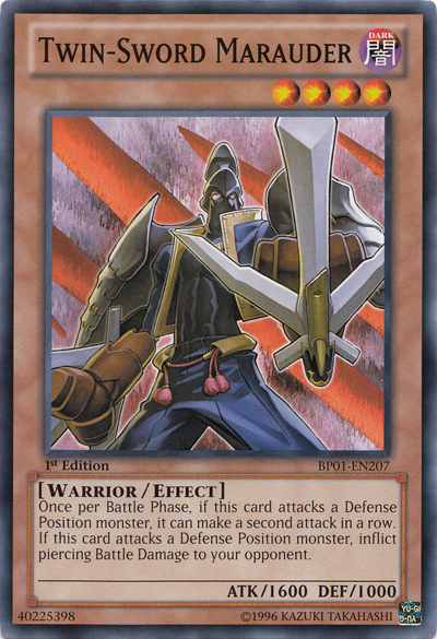 Twin-Sword Marauder [BP01-EN207] Common | Card Merchant Takapuna