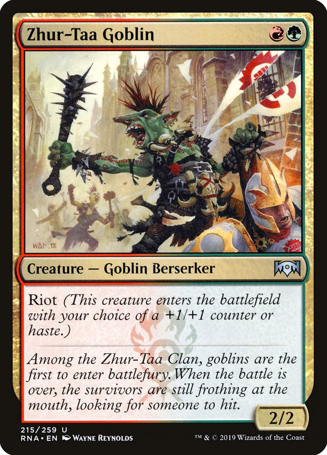 Zhur-Taa Goblin [Ravnica Allegiance] | Card Merchant Takapuna