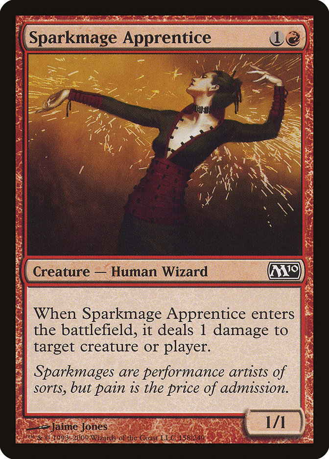 Sparkmage Apprentice [Magic 2010] | Card Merchant Takapuna