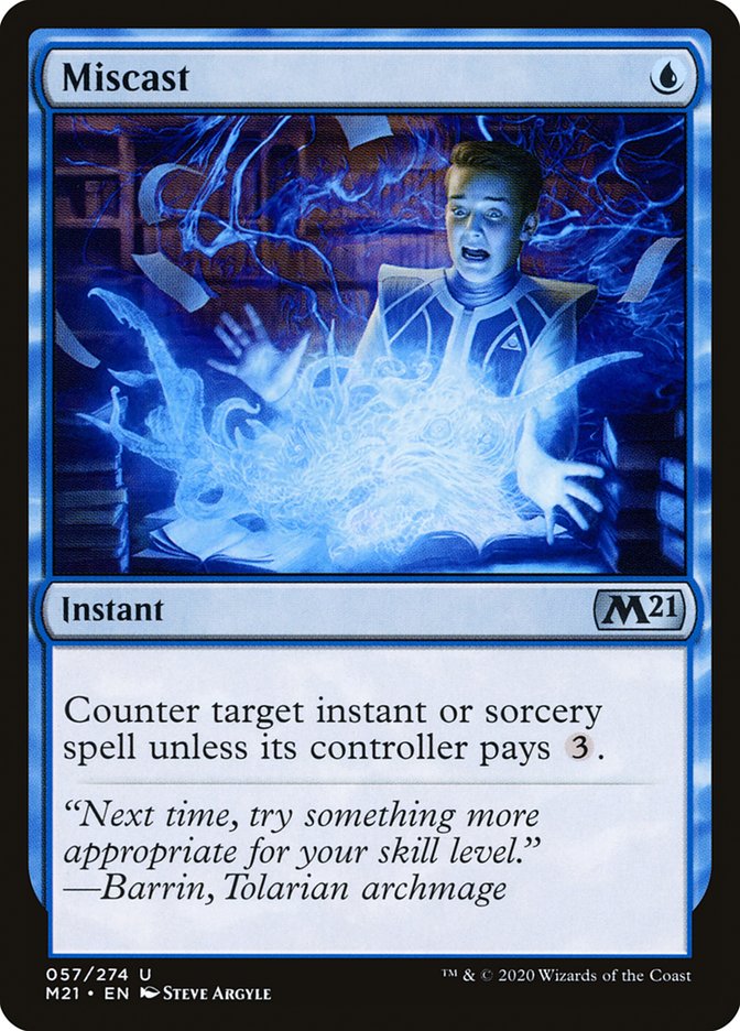 Miscast [Core Set 2021] | Card Merchant Takapuna